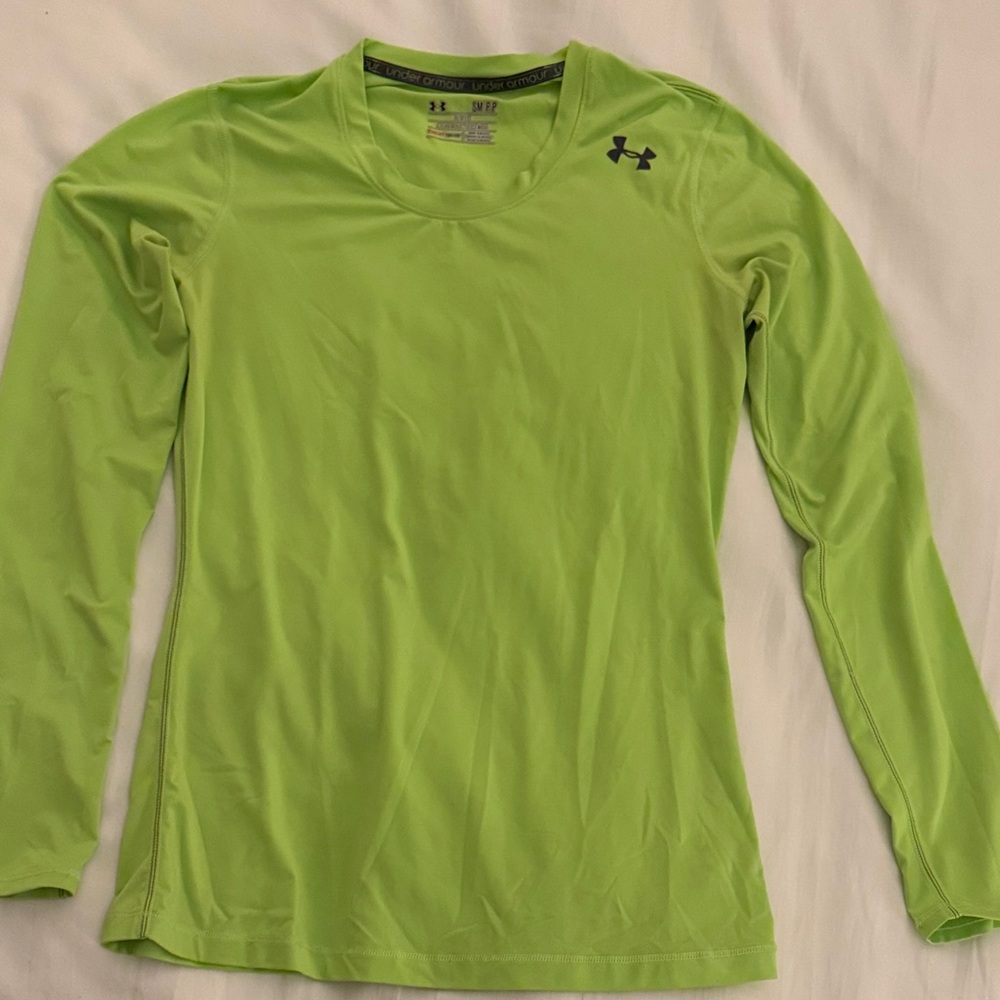 Under Armour Lime Green Performance Top